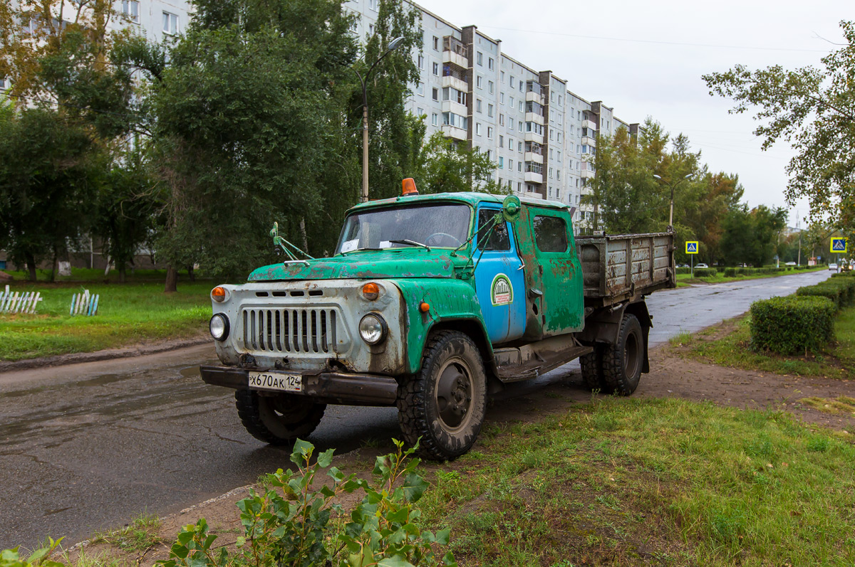 Красноярский край, № Х 670 АК 124 — ГАЗ-53-02