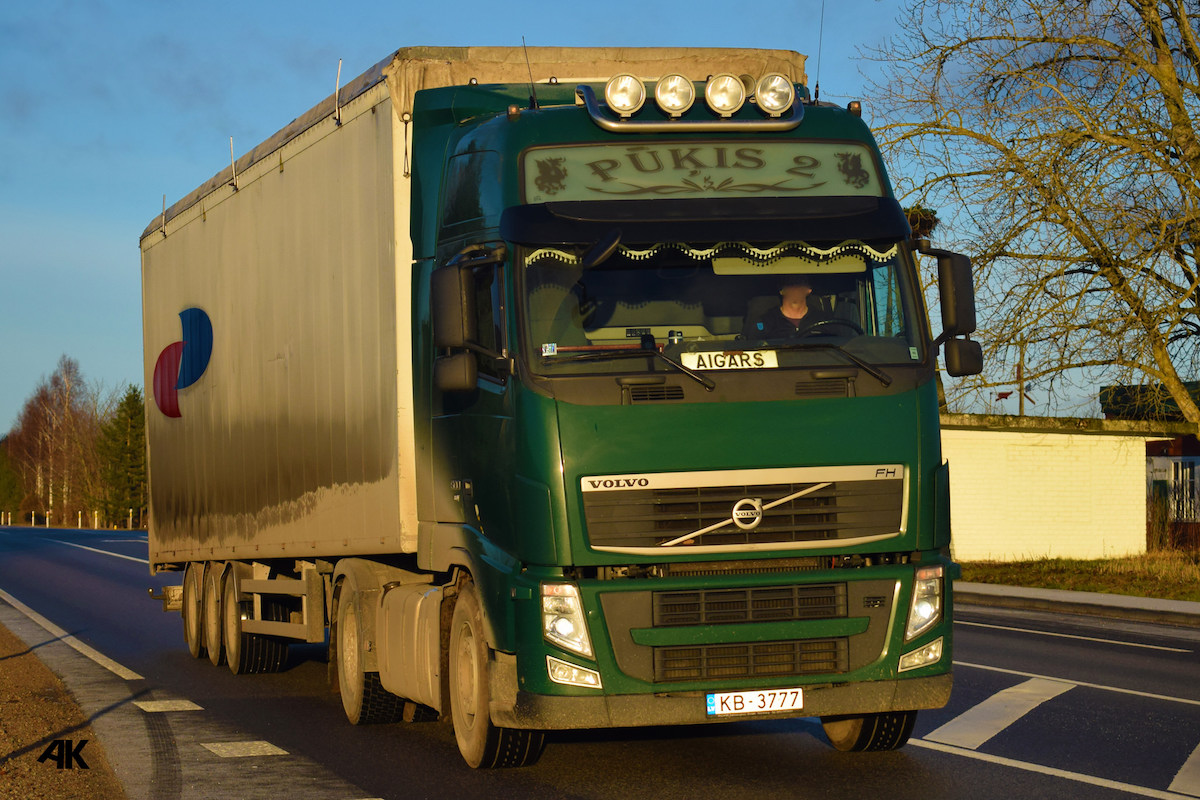 Латвия, № KB-3777 — Volvo ('2008) FH.500