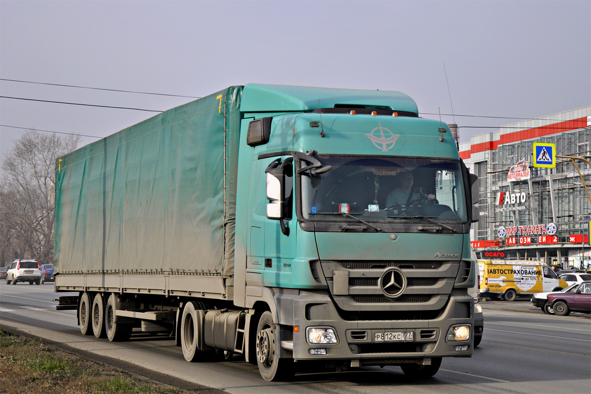 Москва, № Р 812 КС 777 — Mercedes-Benz Actros ('2009) 1844