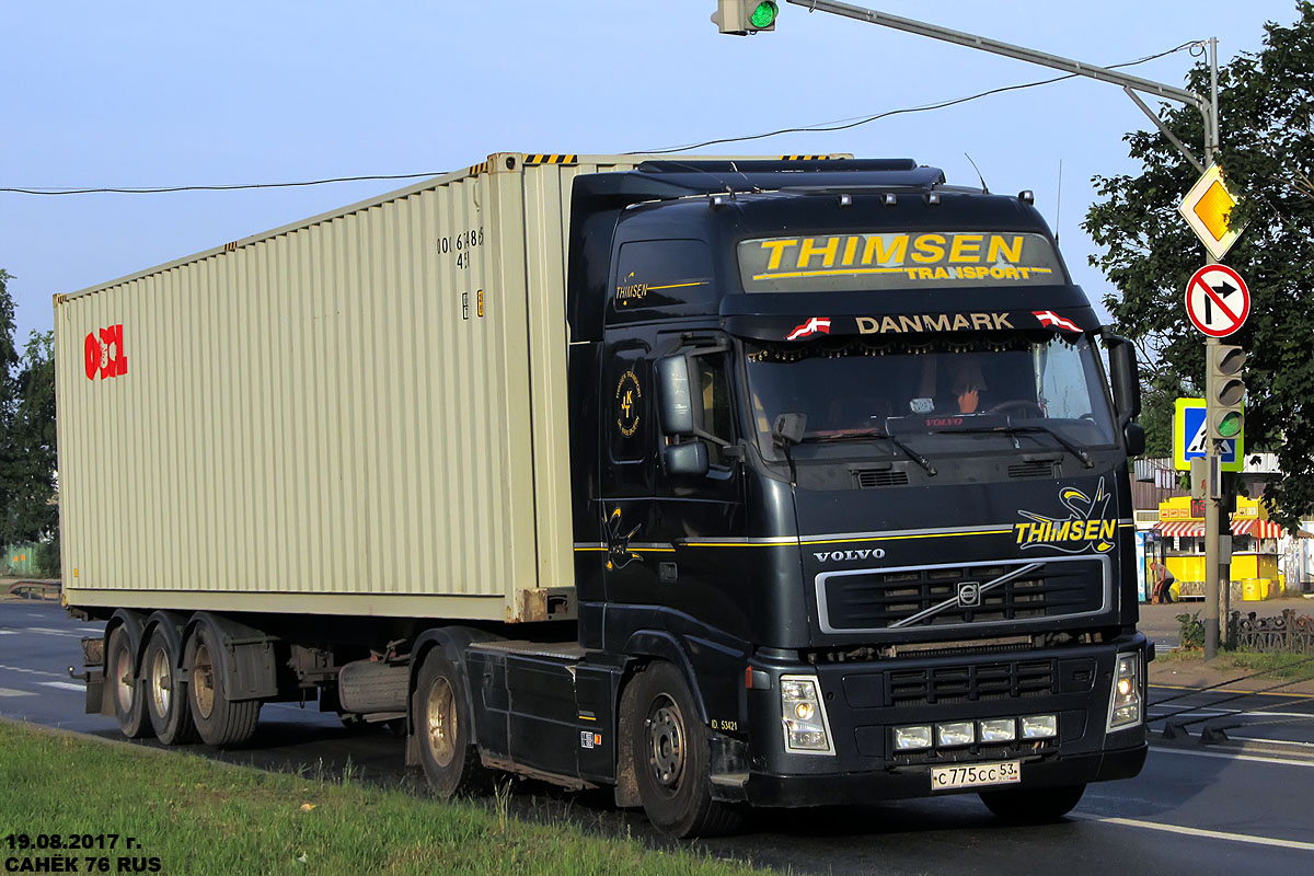 Новгородская область, № С 775 СС 53 — Volvo ('2002) FH12.460