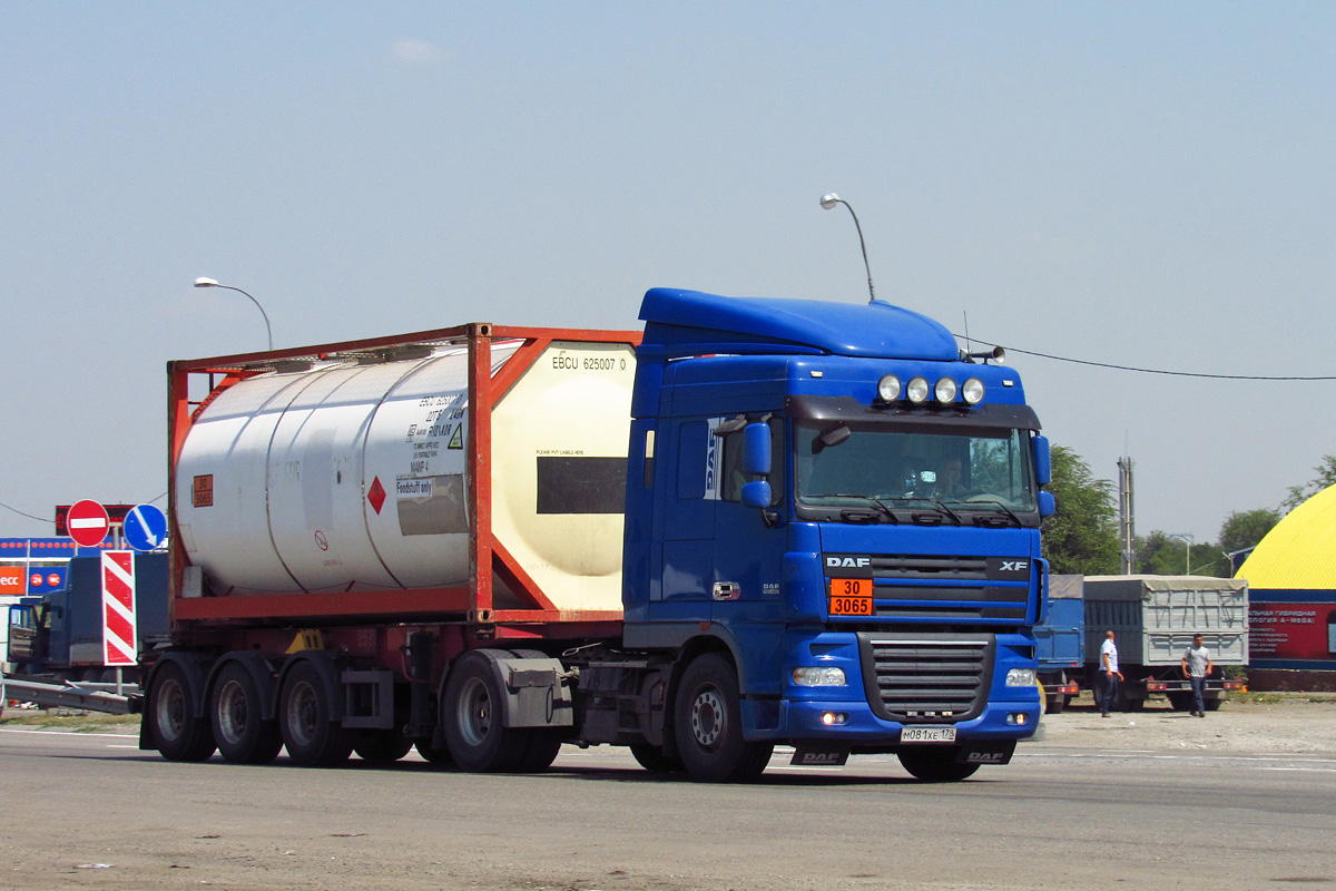 Санкт-Петербург, № М 081 ХЕ 178 — DAF XF105 FT