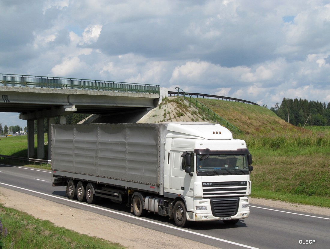 Смоленская область, № В 153 КУ 67 — DAF XF105 FT