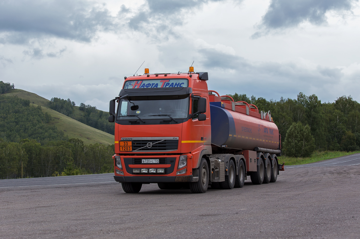 Новосибирская область, № В 720 УС 154 — Volvo ('2008) FH.480 [X9P]