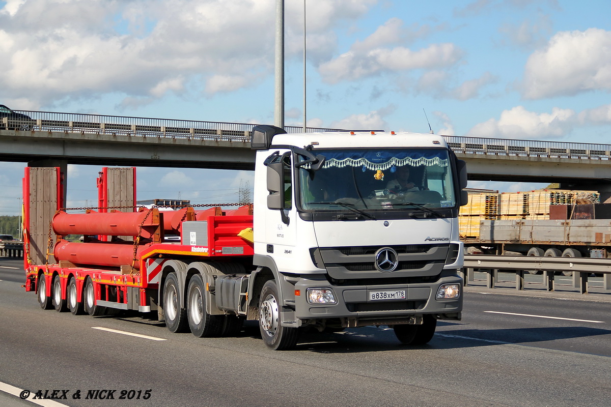 Санкт-Петербург, № В 838 ХМ 178 — Mercedes-Benz Actros '09 2641 [Z9M]