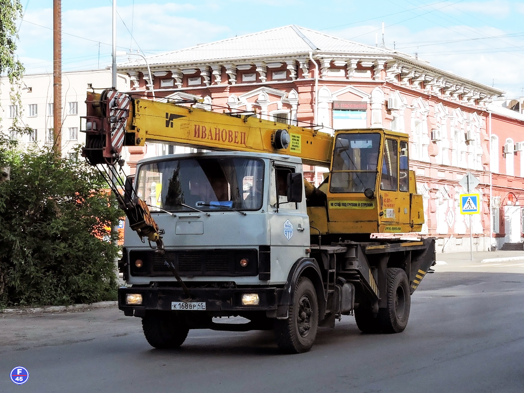 Курганская область, № К 168 ВР 45 — МАЗ-5337 [533700]