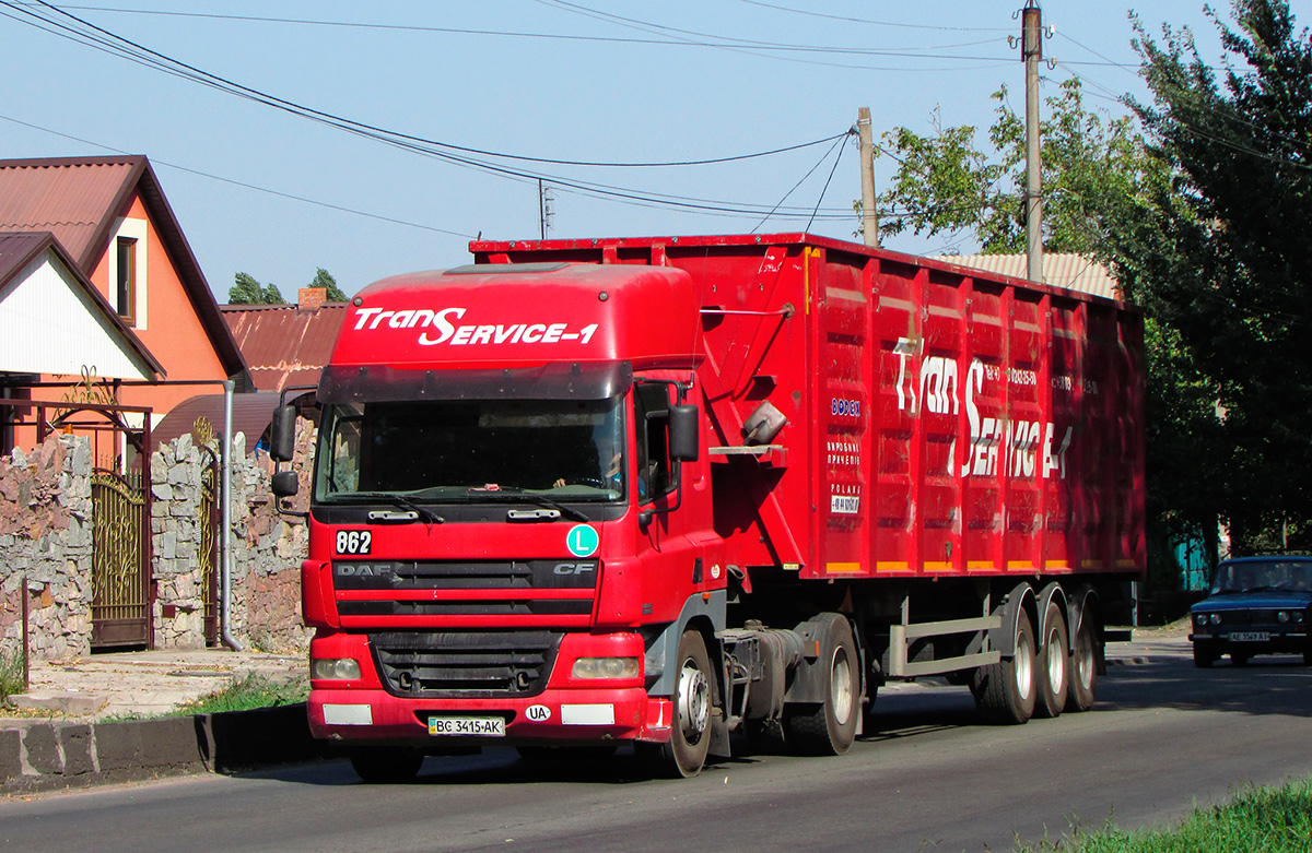 Львовская область, № 862 — DAF CF85 FT