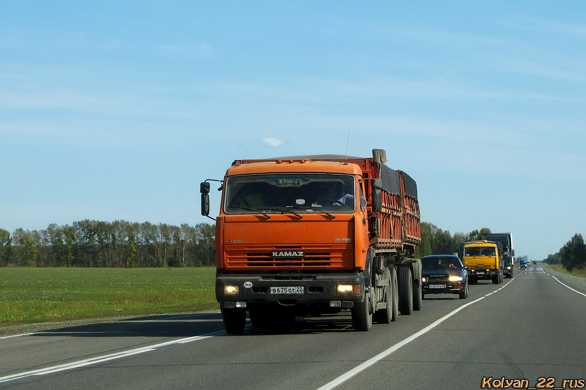 Алтайский край, № В 675 СТ 22 — КамАЗ-65115-62