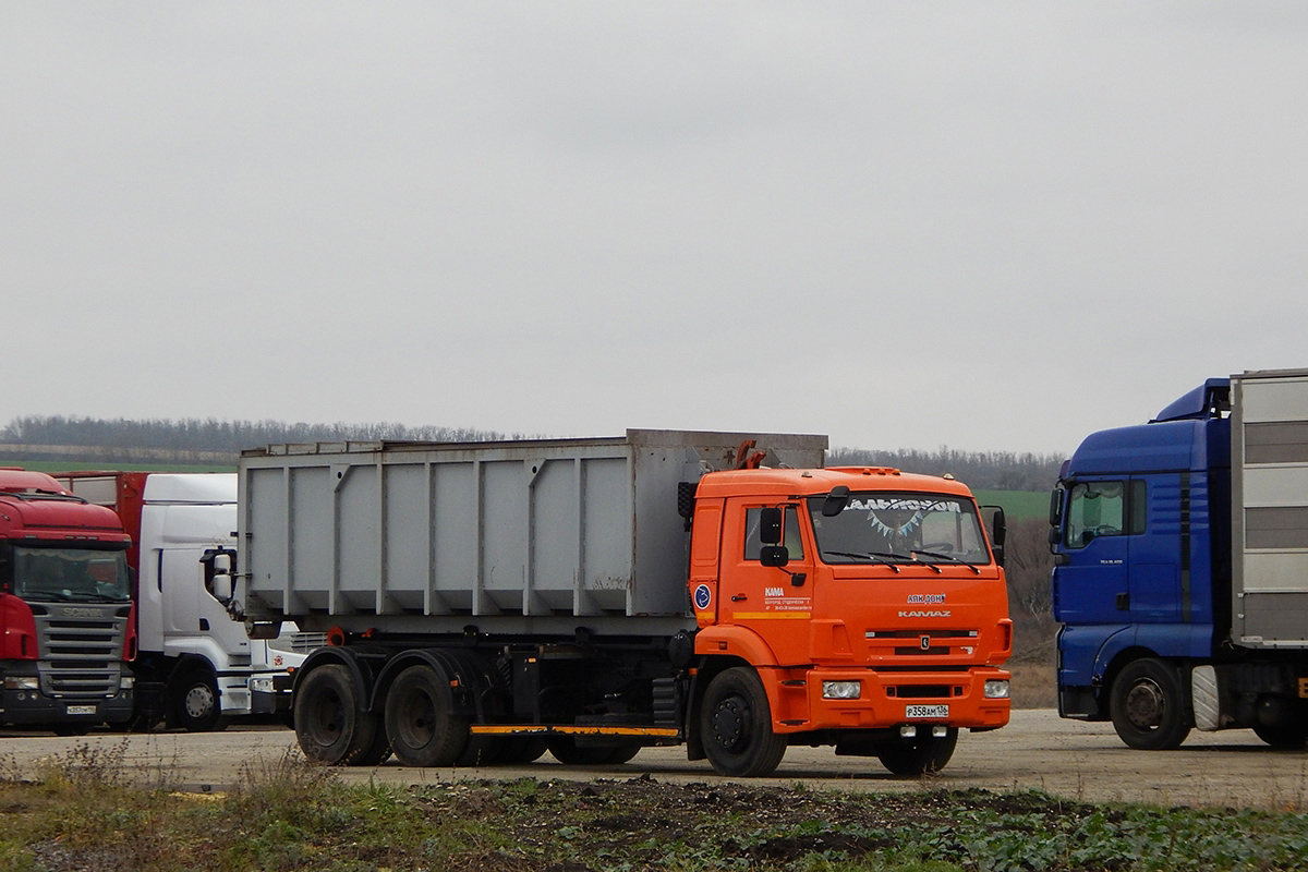 Белгородская область, № Р 358 АМ 136 — КамАЗ-65115-L4