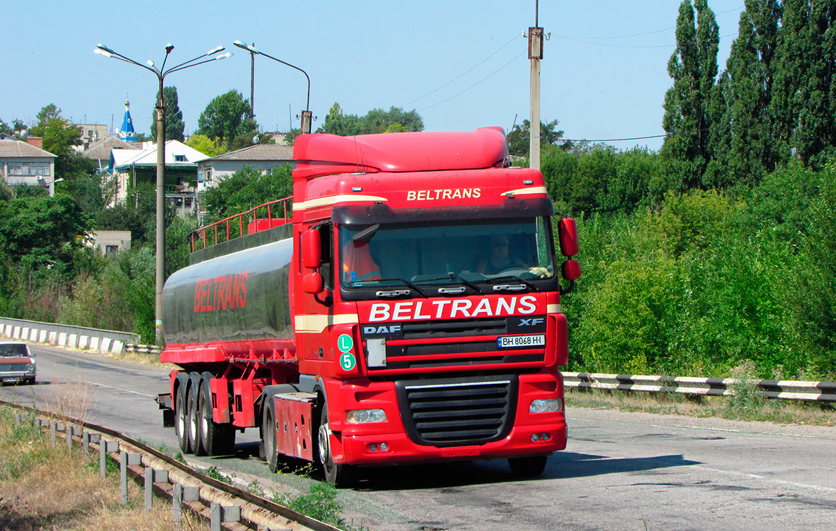 Одесская область, № ВН 8068 НІ — DAF XF105 FT