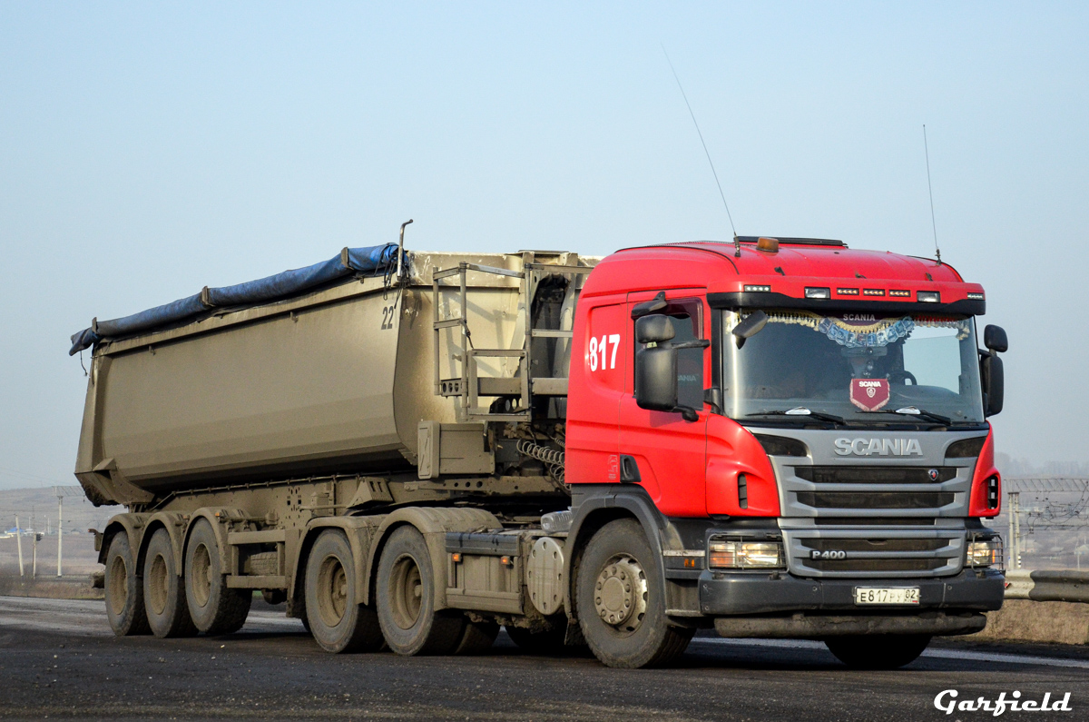 Кемеровская область, № 817 — Scania ('2011) P400