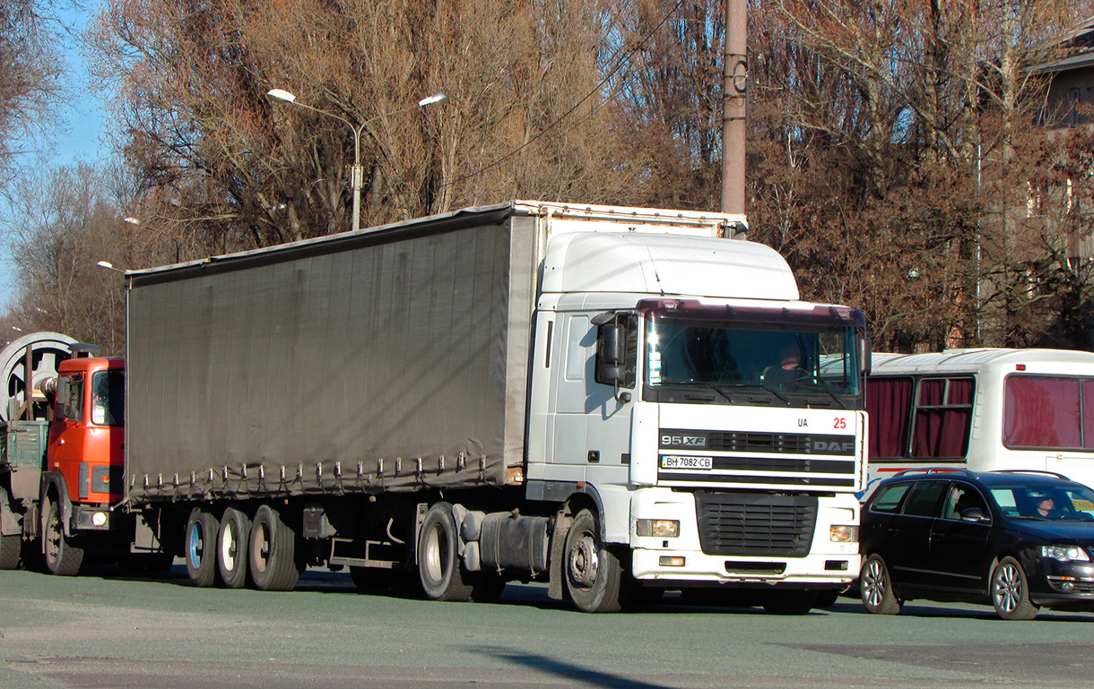 Одесская область, № ВН 7082 СВ — DAF 95XF FT