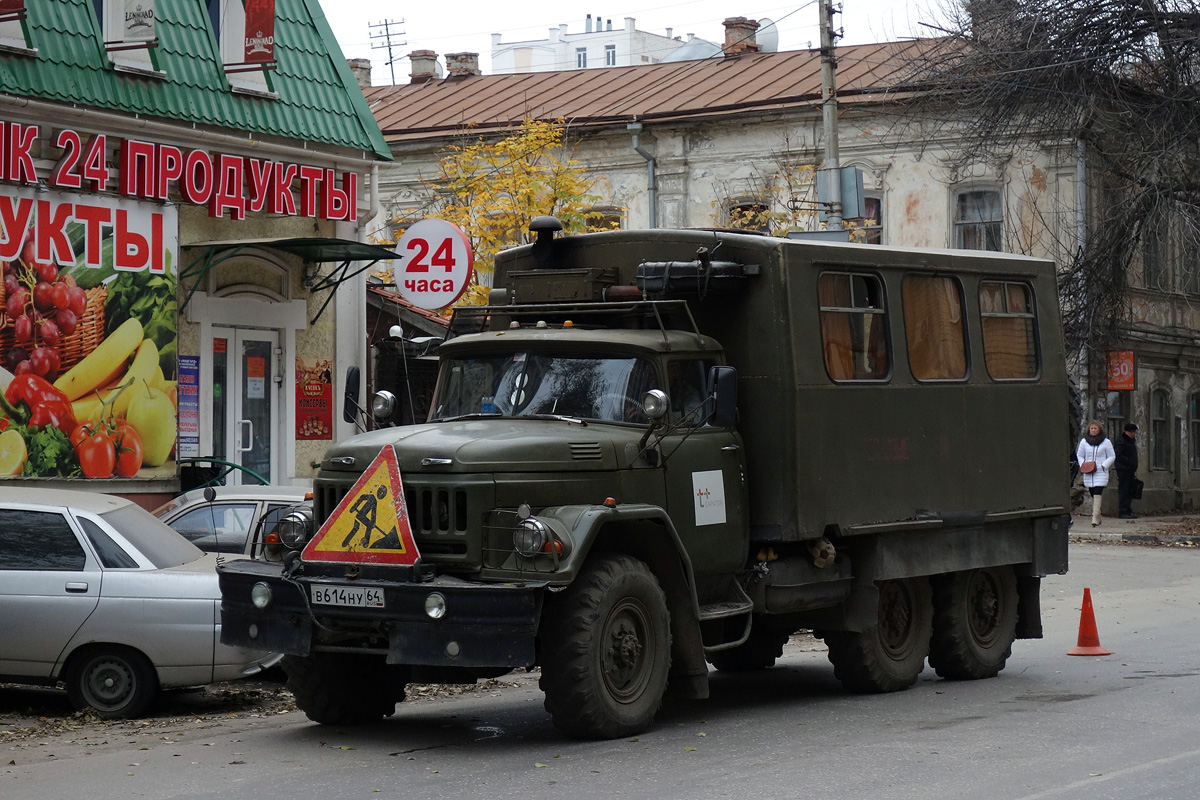 Саратовская область, № В 614 НУ 64 — ЗИЛ-131НА (УАМЗ)