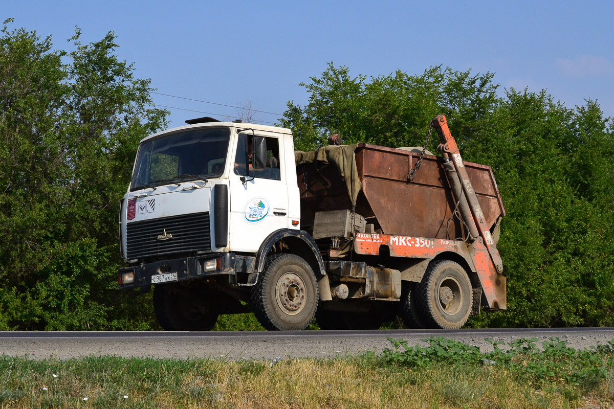 Волгоградская область, № С 987 АХ 34 — МАЗ-5551A2