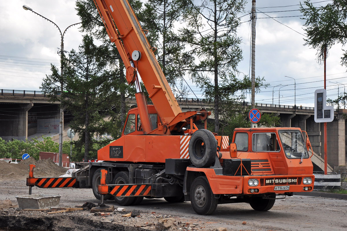 Красноярский край, № В 116 ОВ 24 — Mitsubishi Fuso K203