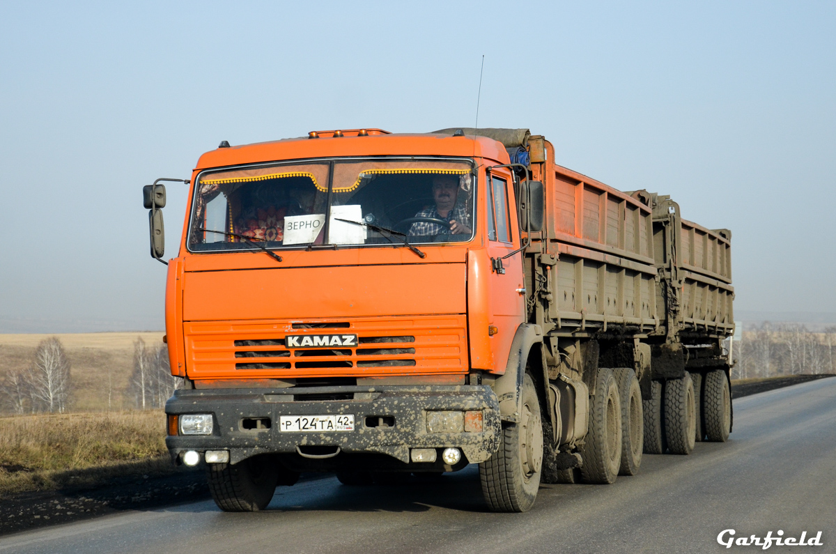 Кемеровская область, № Р 124 ТА 42 — КамАЗ-53215-15 [53215R]