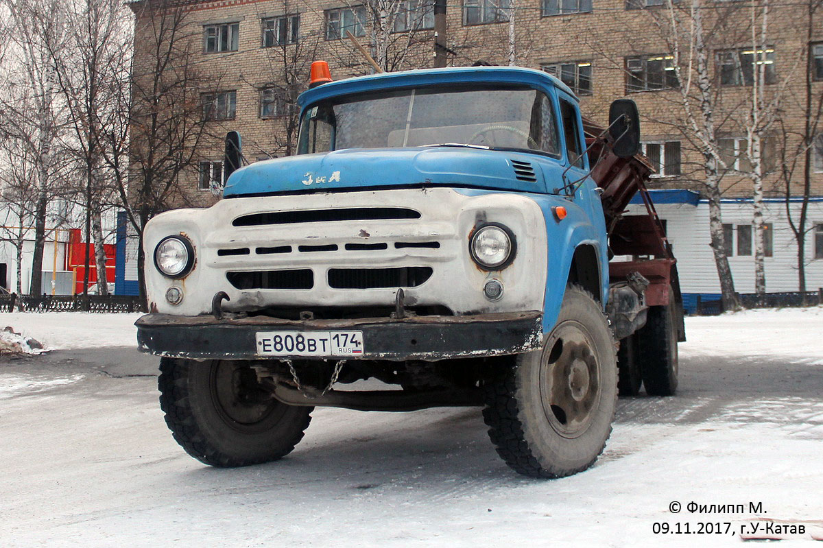 Челябинская область, № Е 808 ВТ 174 — ЗИЛ-130