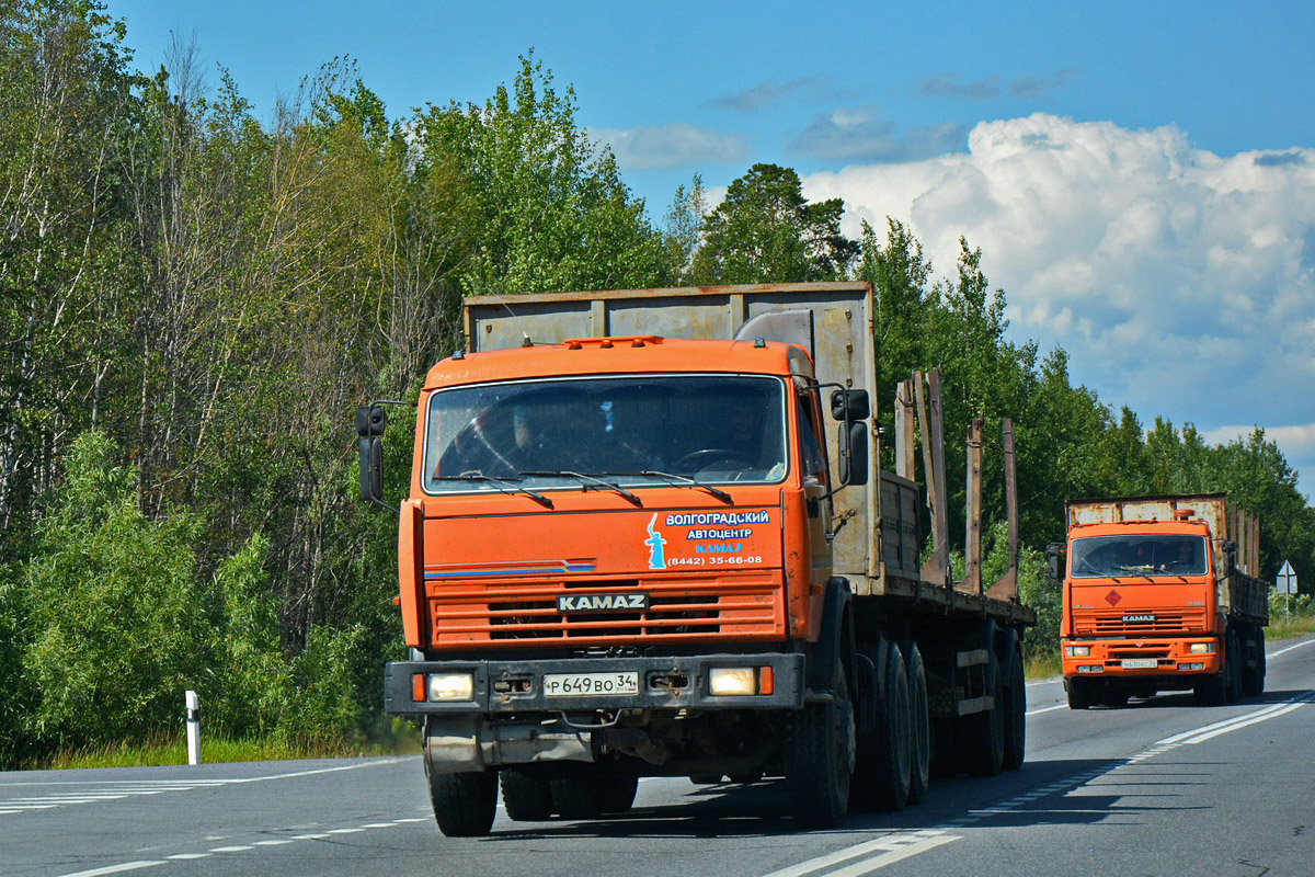 Волгоградская область, № Р 649 ВО 34 — КамАЗ-54115-15 [54115R]