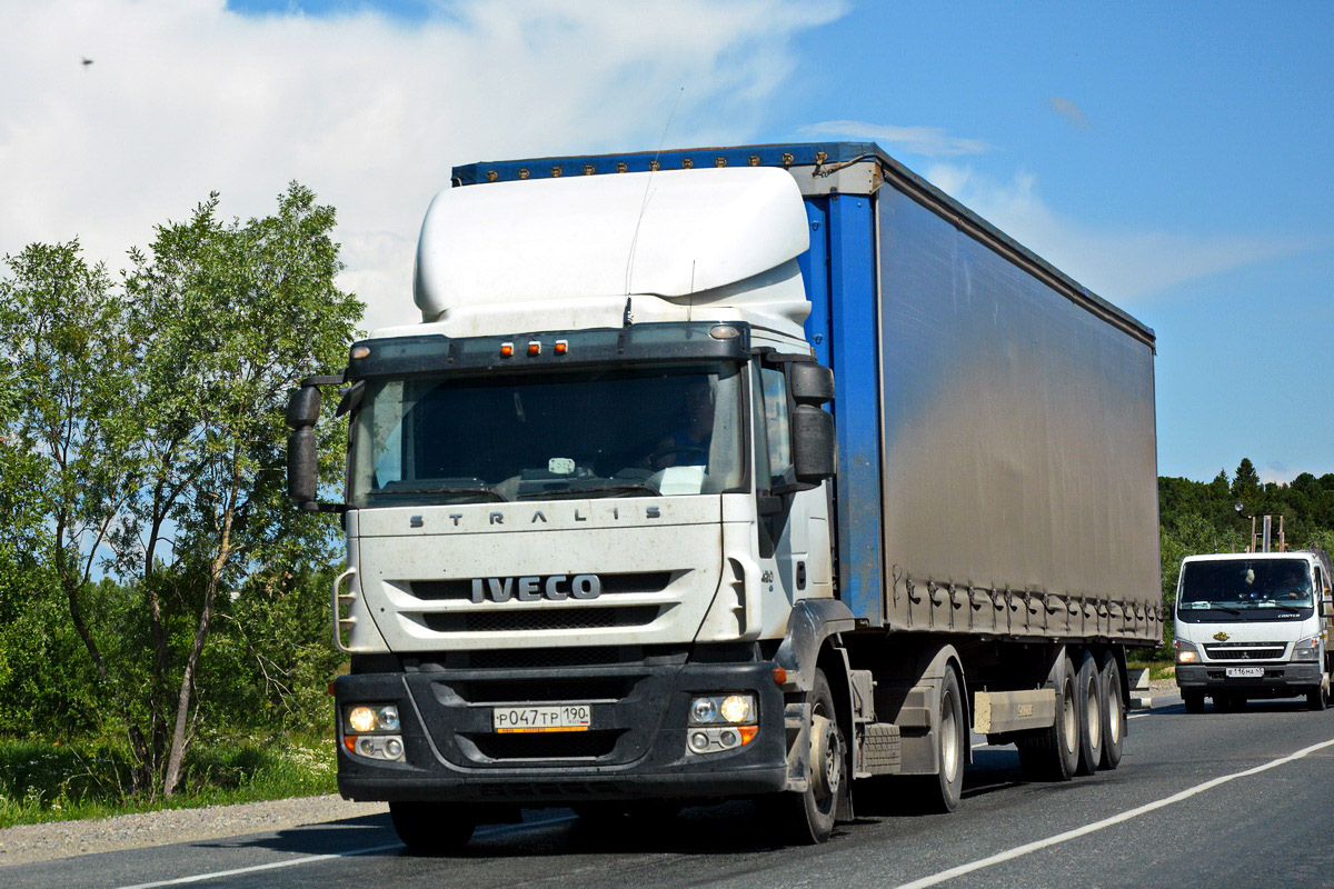 Московская область, № Р 047 ТР 190 — IVECO Stralis ('2007) 420