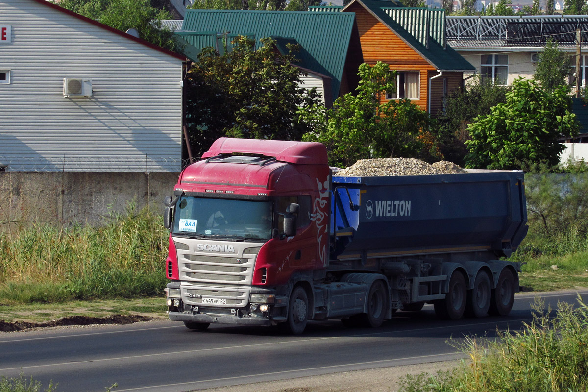 Краснодарский край, № С 449 ЕЕ 123 — Scania ('2009) G420