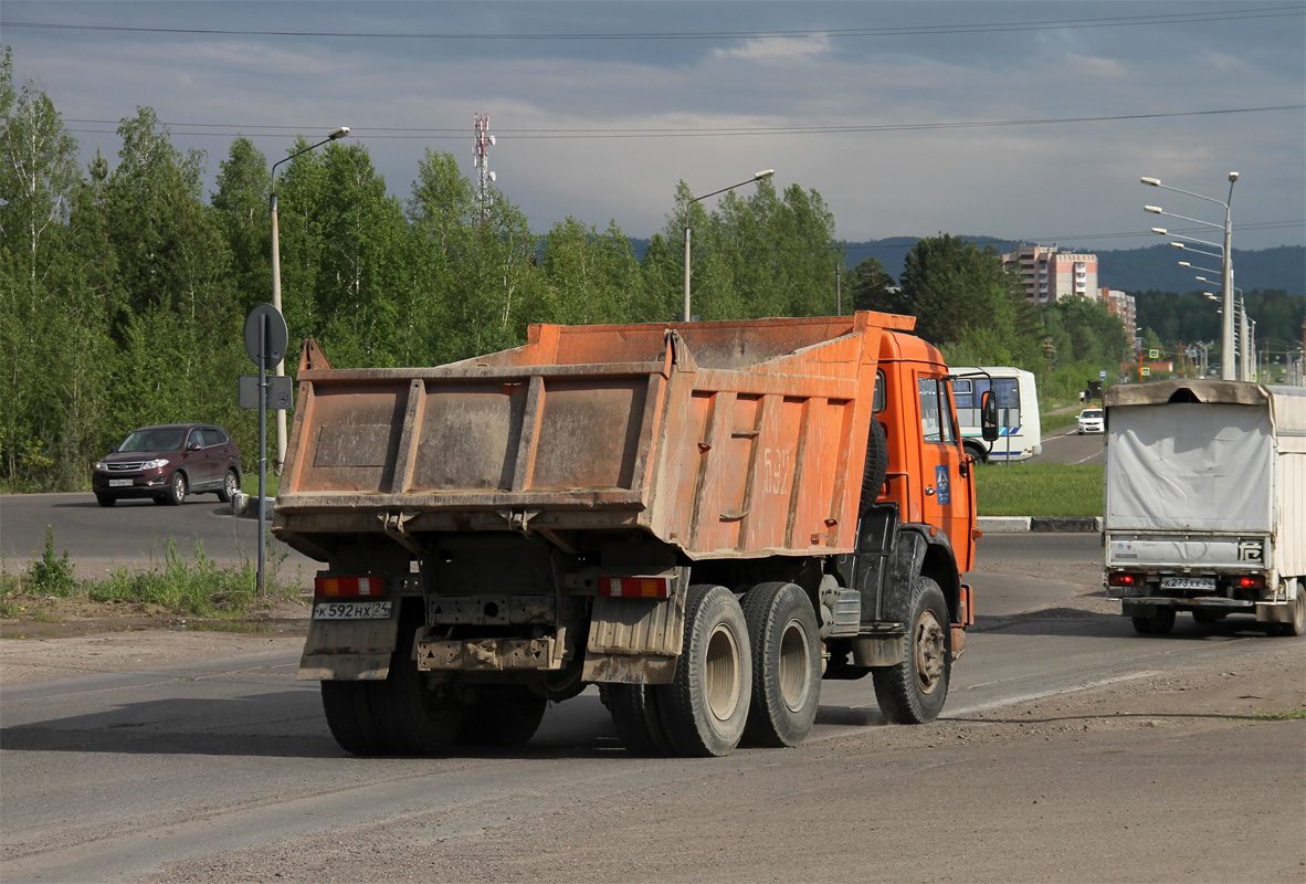 Красноярский край, № К 592 НХ 24 — КамАЗ-65115 [651150]