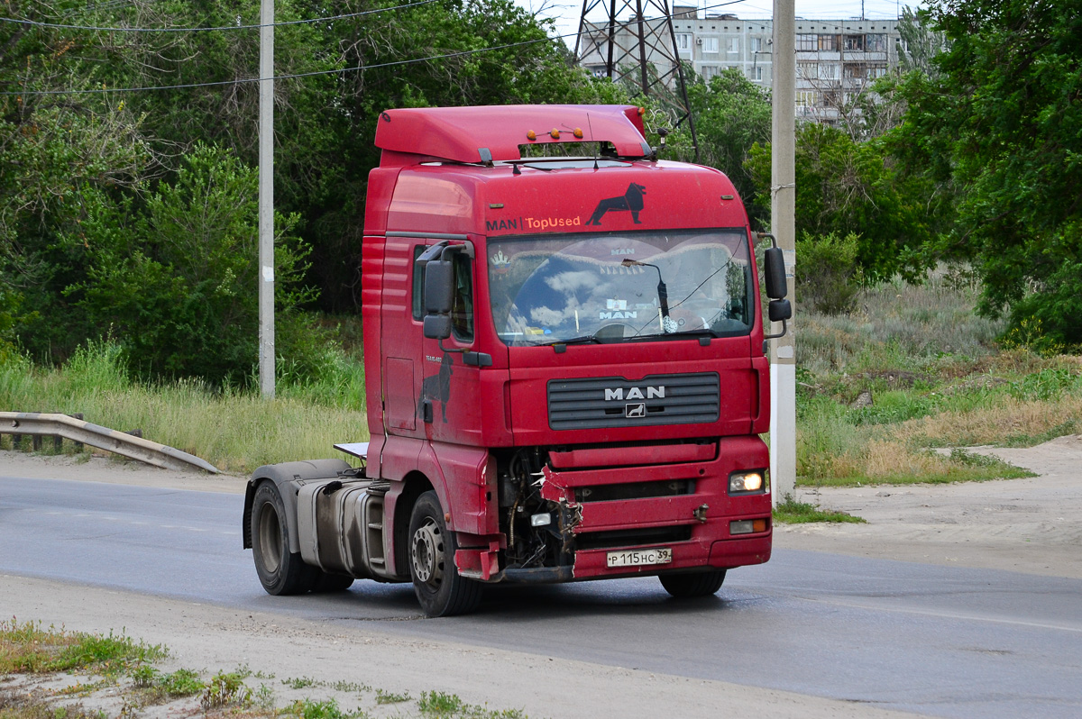 Калининградская область, № Р 115 НС 39 — MAN TGA 18.480