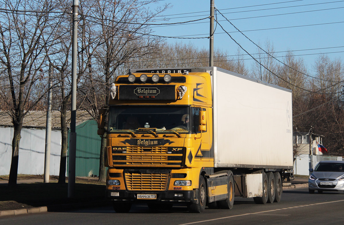 Москва, № Х 644 СВ 197 — DAF XF95 FT