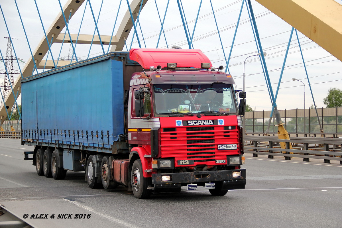 Санкт-Петербург, № Р 521 НН 178 — Scania (II) R113M