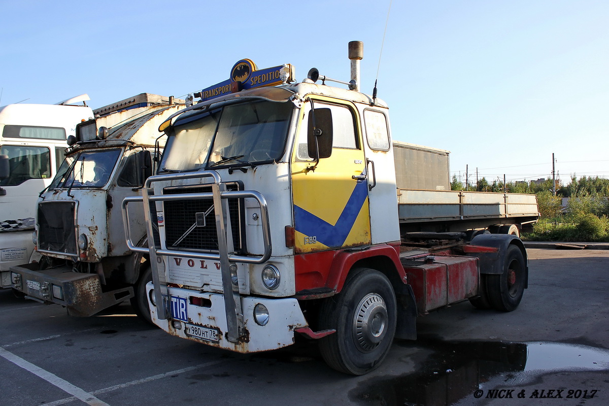 Санкт-Петербург, № У 980 НТ 78 — Volvo F89