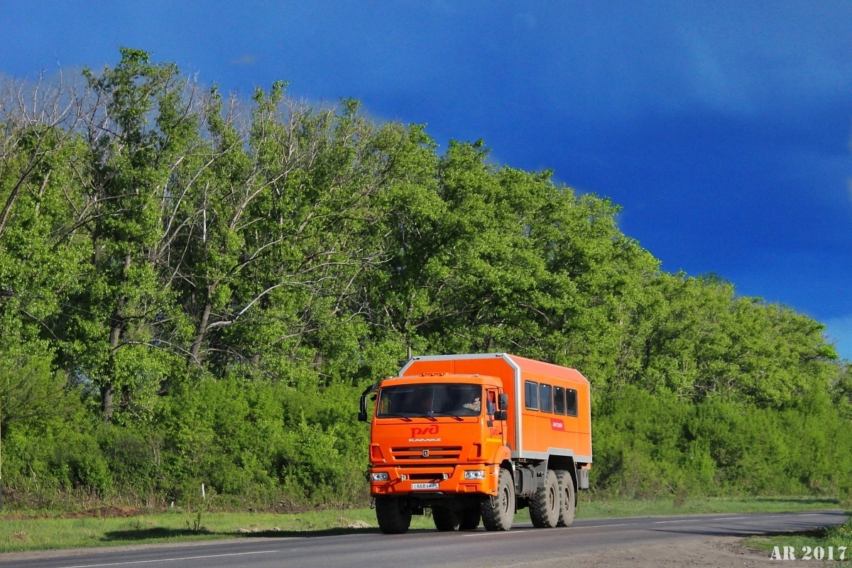 Воронежская область, № С 668 ХУ 36 — КамАЗ-43118 (общая модель)