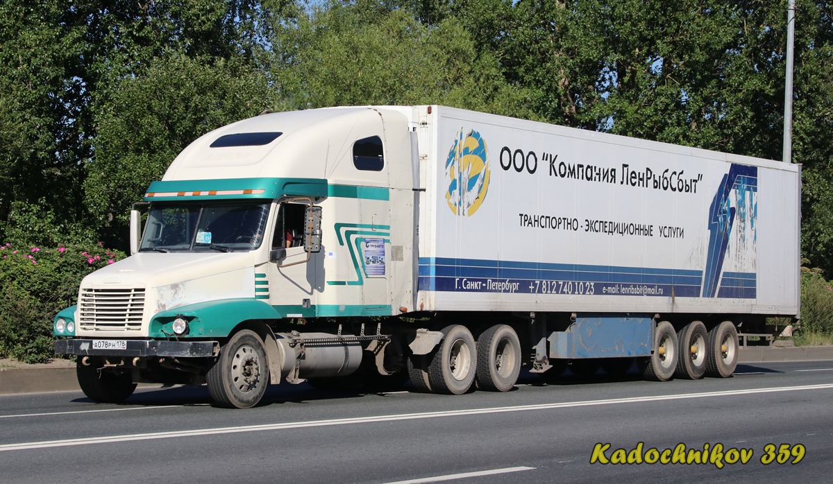 Санкт-Петербург, № А 078 РН 178 — Freightliner Century Class