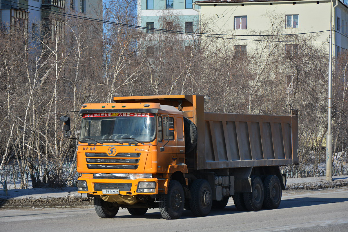 Саха (Якутия), № О 991 КМ 14 — Shaanxi Shacman F3000 SX331x