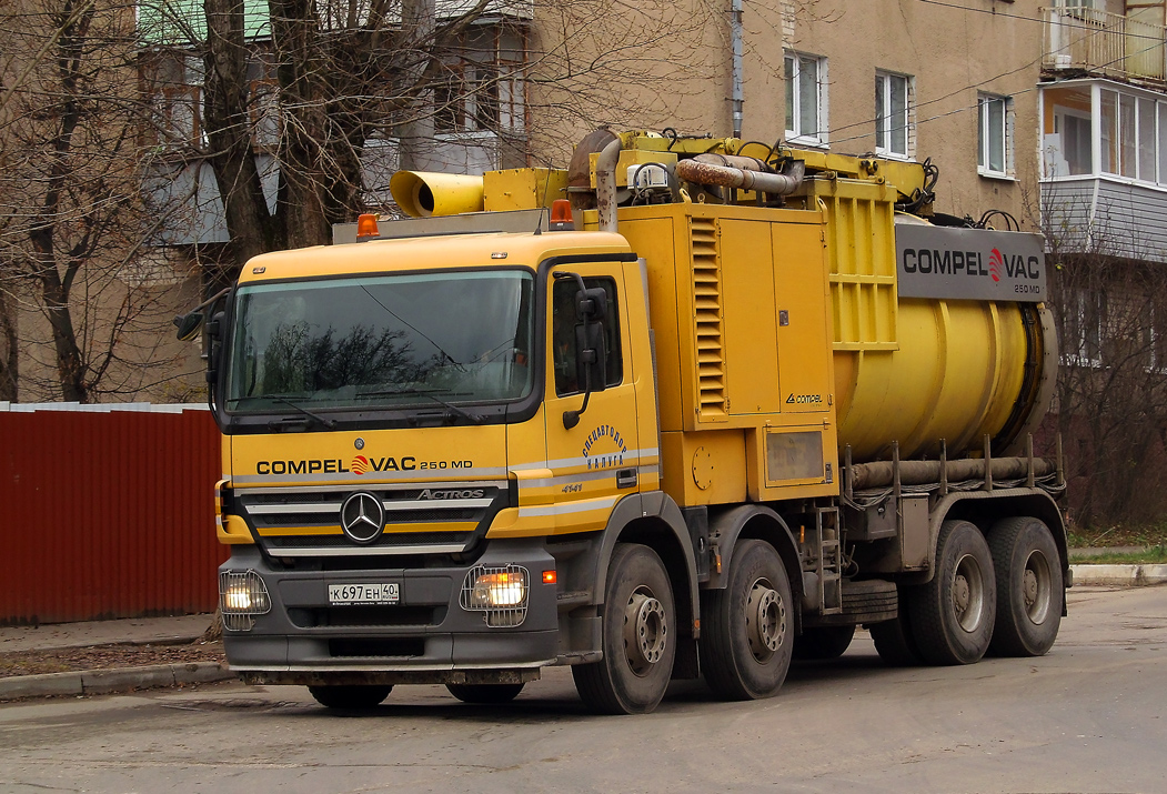 Калужская область, № К 697 ЕН 40 — Mercedes-Benz Actros ('2003) 4141