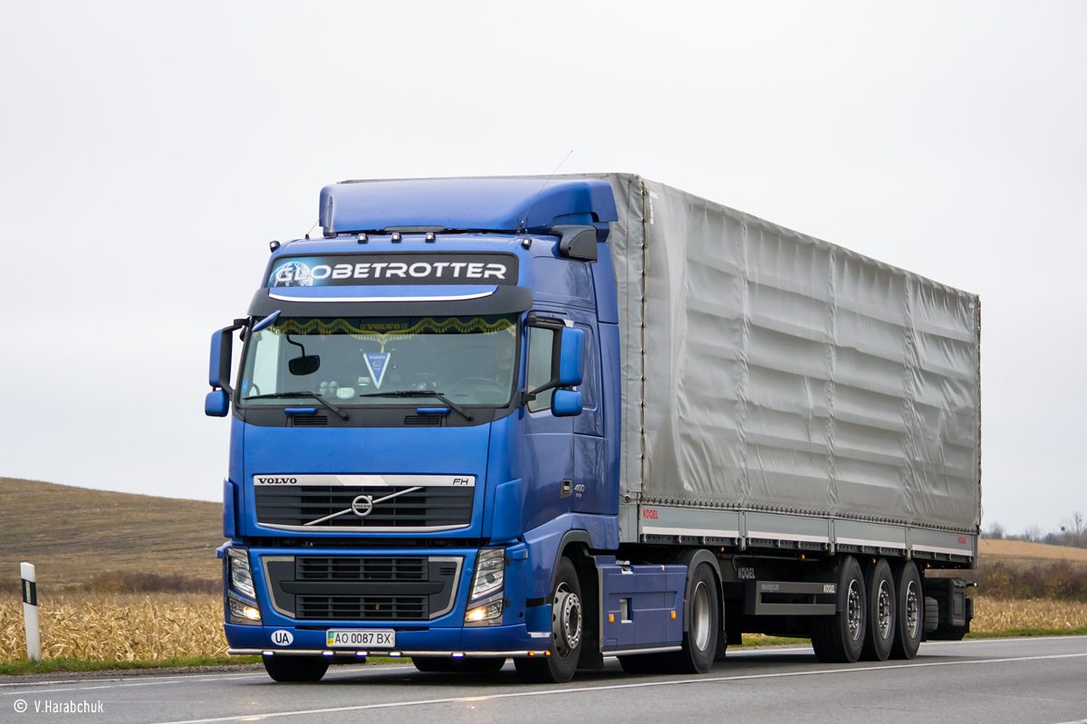 Закарпатская область, № АО 0087 ВХ — Volvo ('2008) FH.460