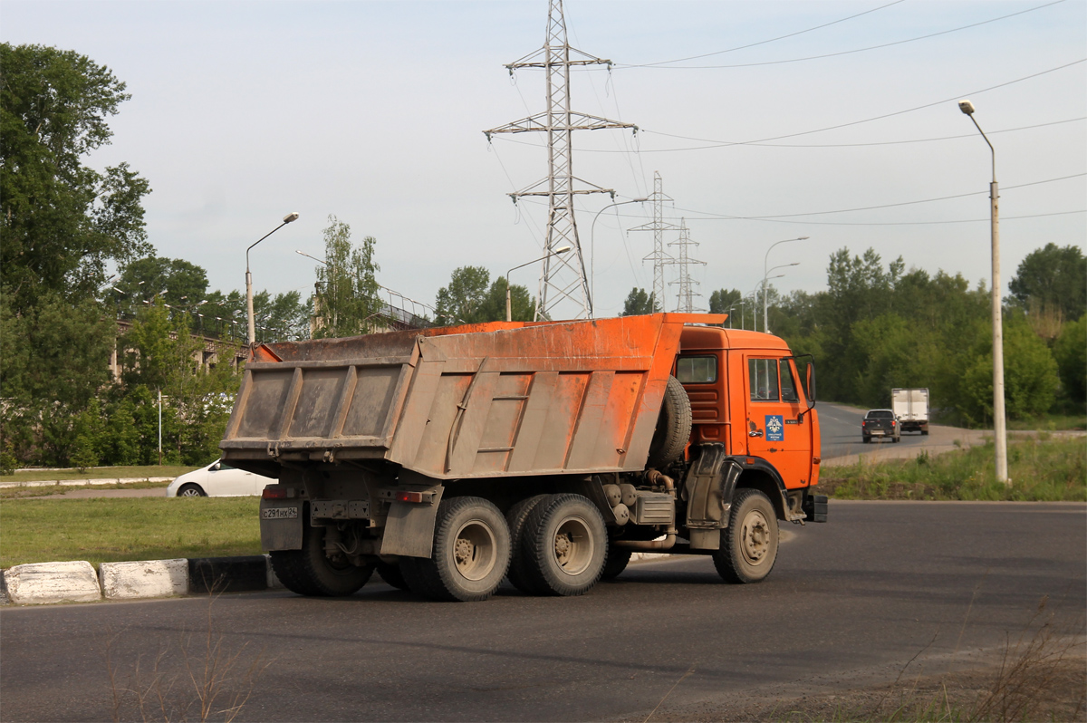 Красноярский край, № С 291 НХ 24 — КамАЗ-65115-02 [65115C]