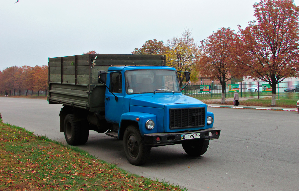 Днепропетровская область, № ВІ 1892 ВС — ГАЗ-3307