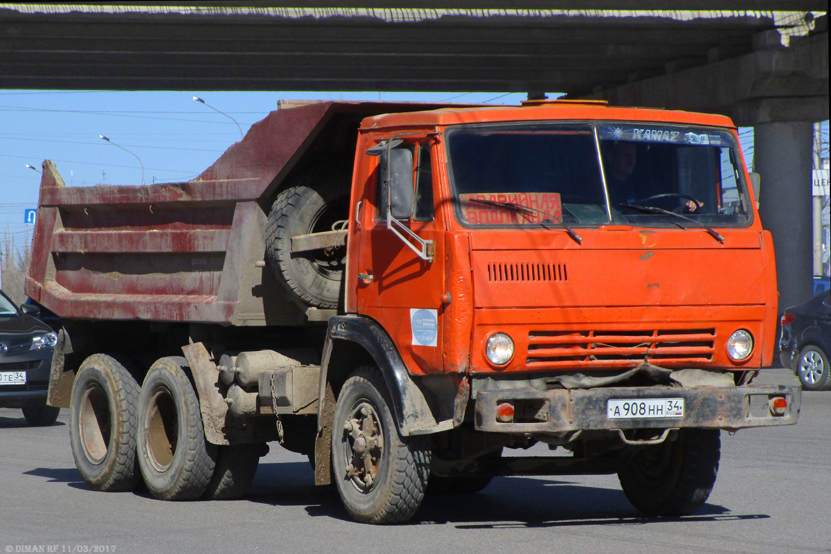 Волгоградская область, № А 908 НН 34 — КамАЗ-5511