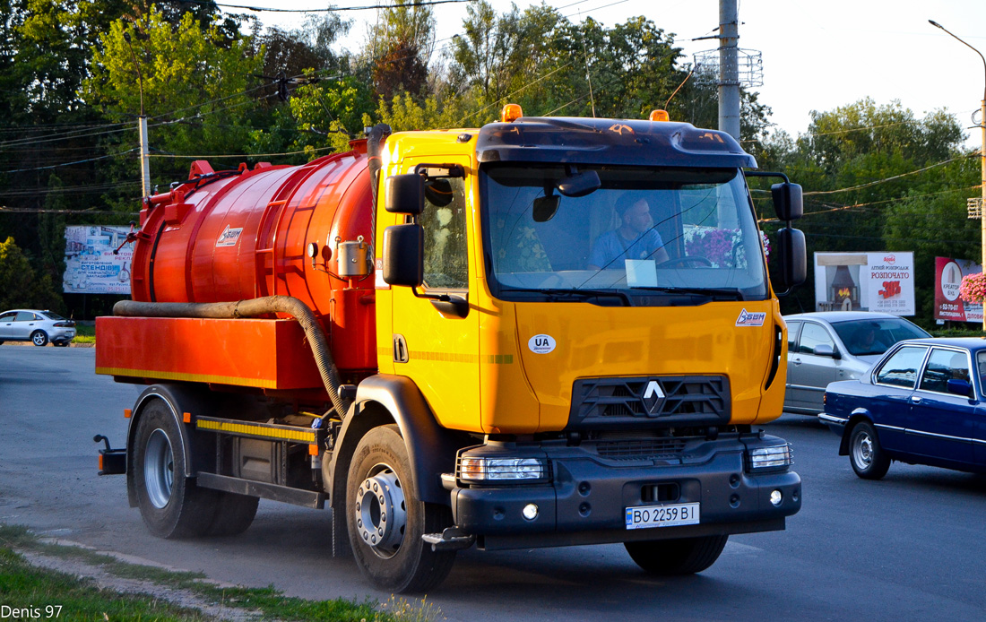 Тернопольская область, № ВО 2259 ВІ — Renault D-Series