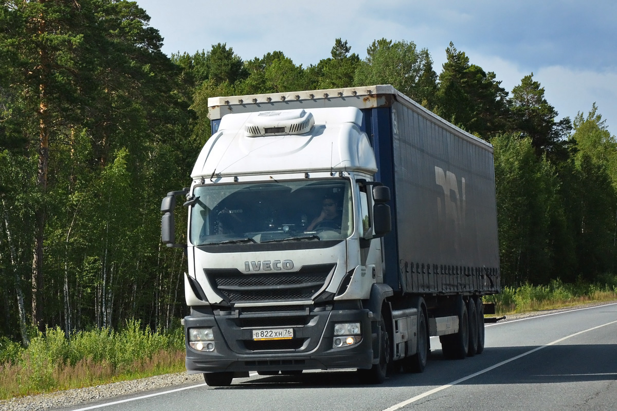 Ярославская область, № В 822 ХН 76 — IVECO Stralis ('2012)