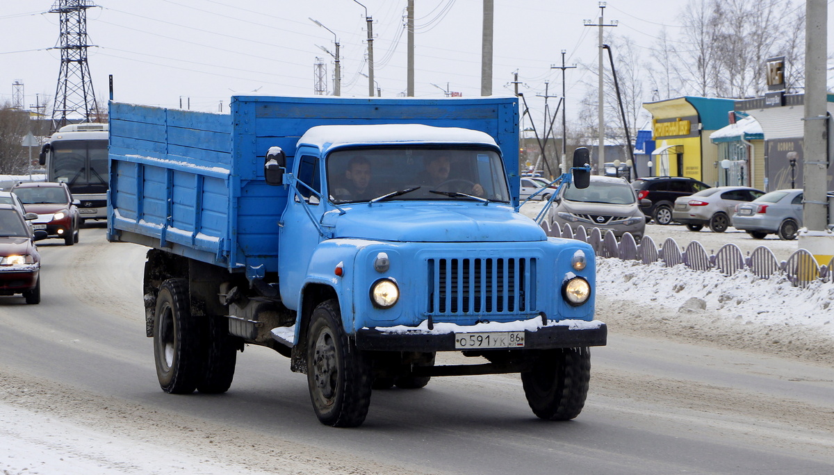 Ханты-Мансийский автоном.округ, № О 591 УК 86 — ГАЗ-53-14, ГАЗ-53-14-01