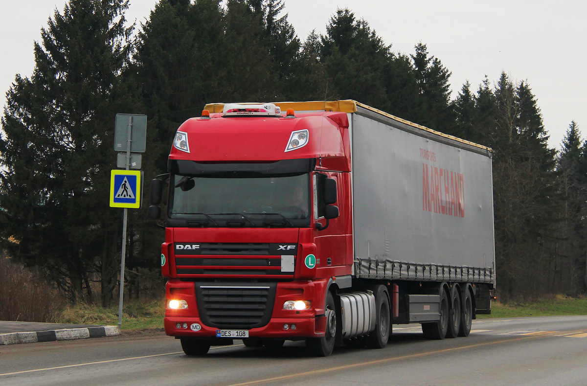 Молдавия, № DES 108 — DAF XF105 FT