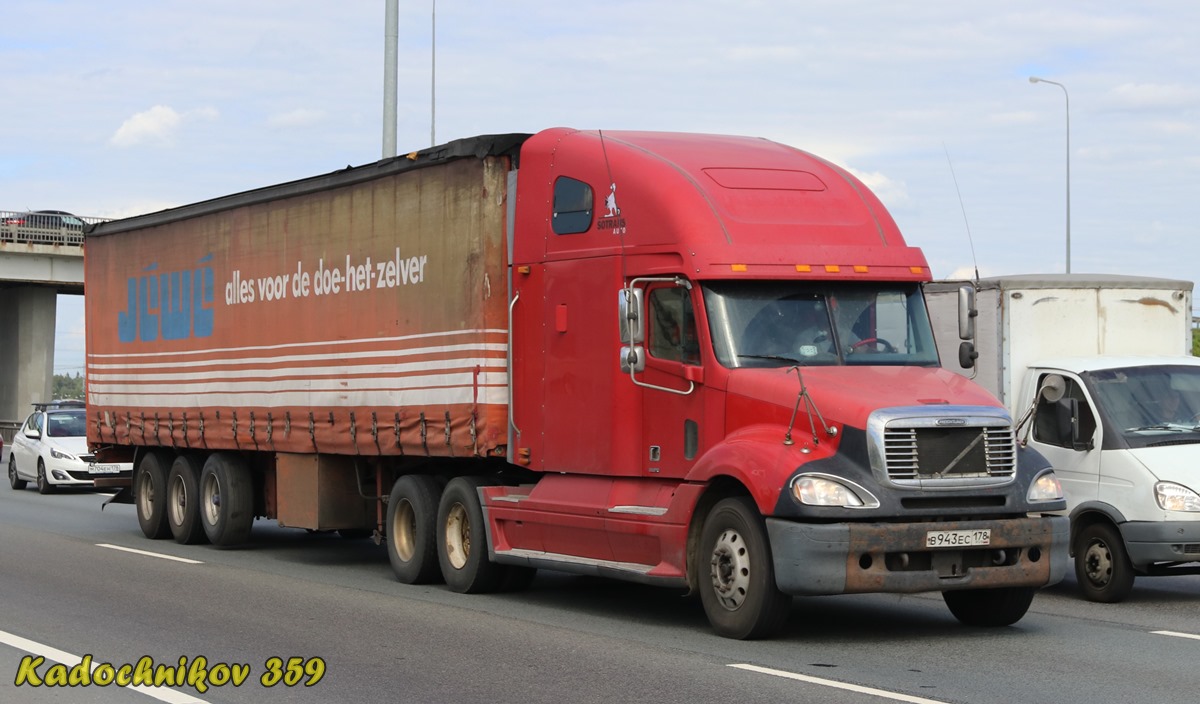 Санкт-Петербург, № В 943 ЕС 178 — Freightliner Columbia