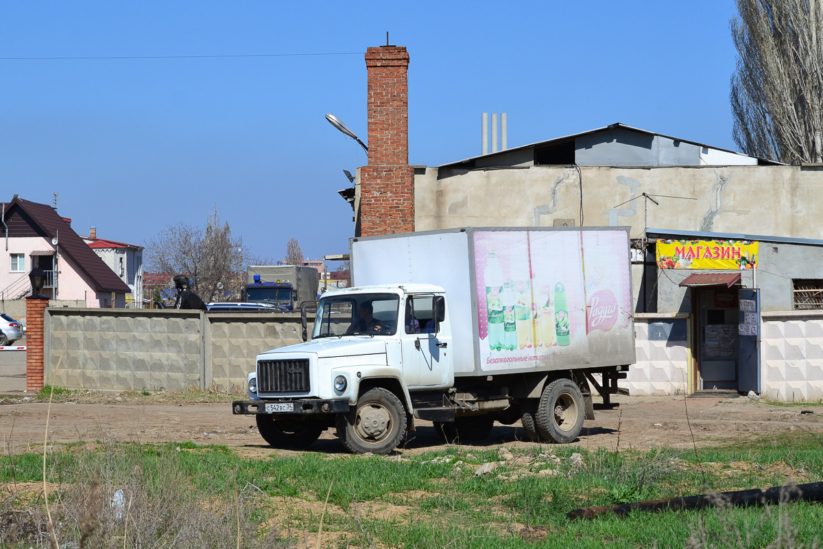 Волгоградская область, № С 542 ВС 34 — ГАЗ-3309