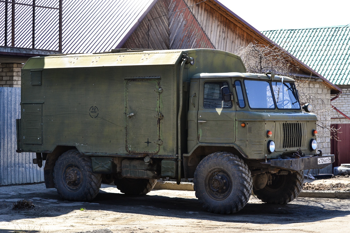 Волгоградская область, № А 724 АТ 34 — ГАЗ-66 (общая модель)