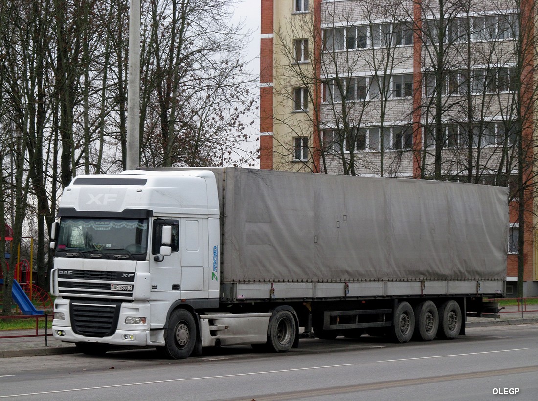 Витебская область, № АЕ 7609-2 — DAF XF95 FT