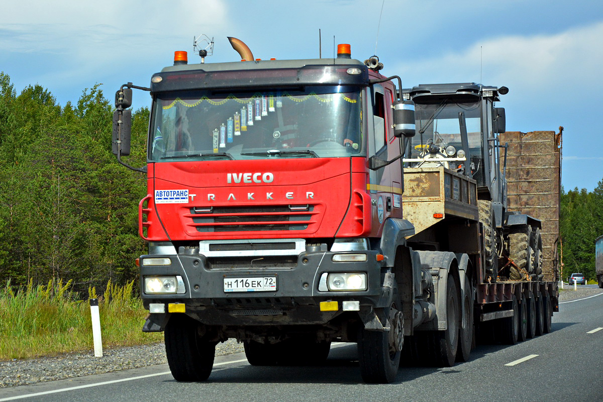 Тюменская область, № Н 116 ЕК 72 — IVECO Trakker ('2004)