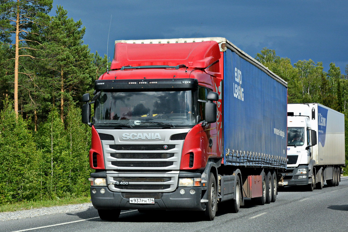 Челябинская область, № К 937 РН 174 — Scania ('2009) G400