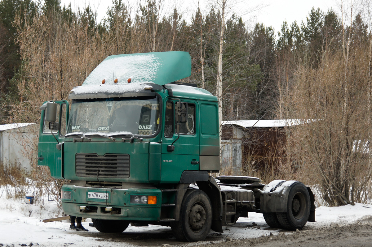 Ханты-Мансийский автоном.округ, № М 478 ХЕ 86 — МАЗ-MAN-5432