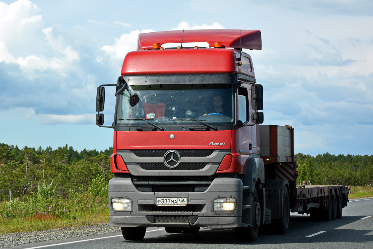 Московская область, № Р 337 МА 750 — Mercedes-Benz Axor 1840