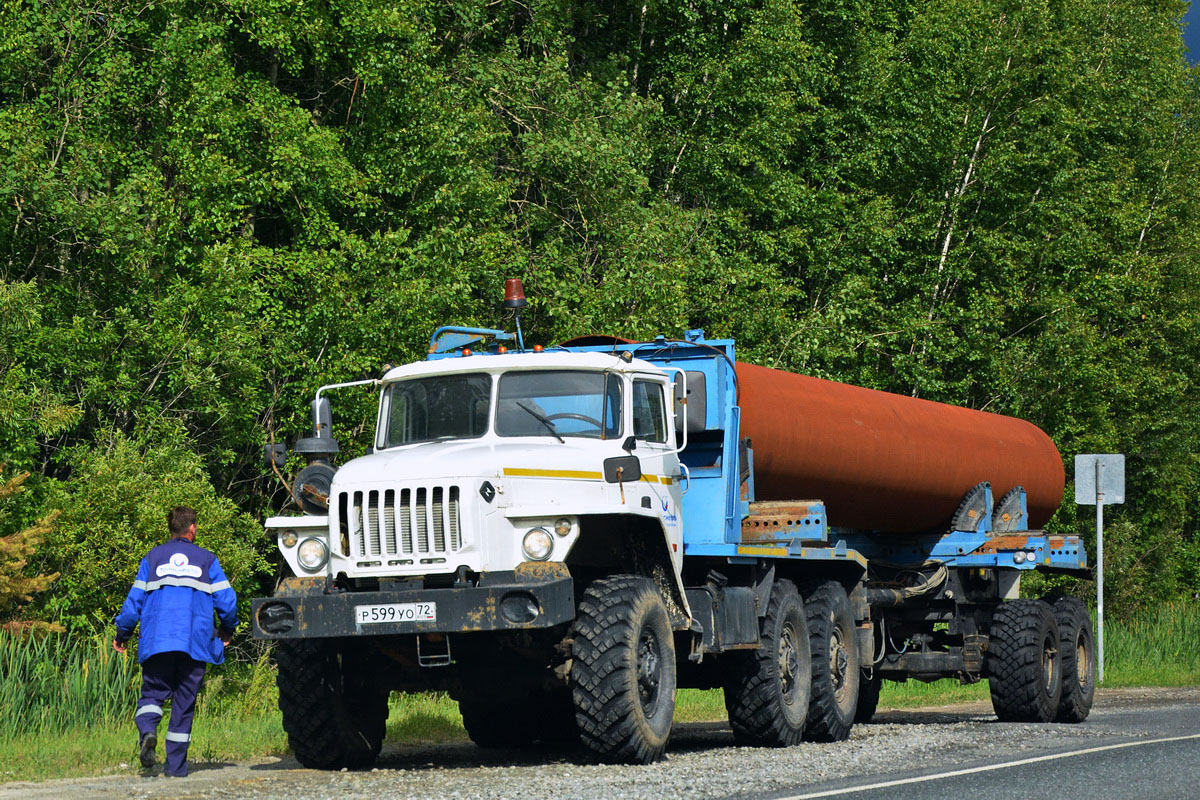 Тюменская область, № Р 599 УО 72 — Урал-55571-40