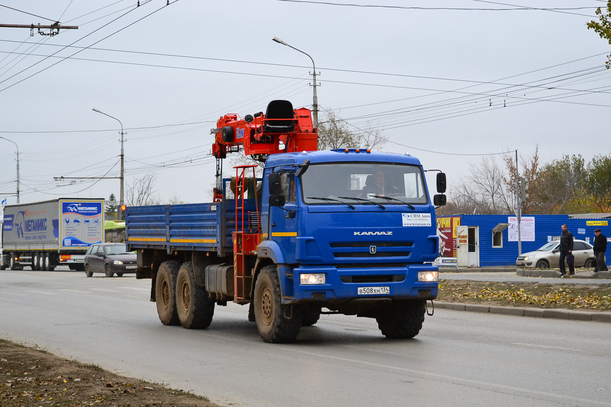 Волгоградская область, № В 508 ХН 134 — КамАЗ-43118-46